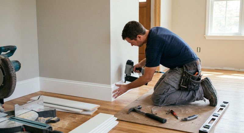 Baseboards Installation in Wilmington, NC