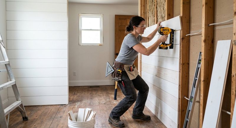 Beadboard Installation in Wilmington, NC