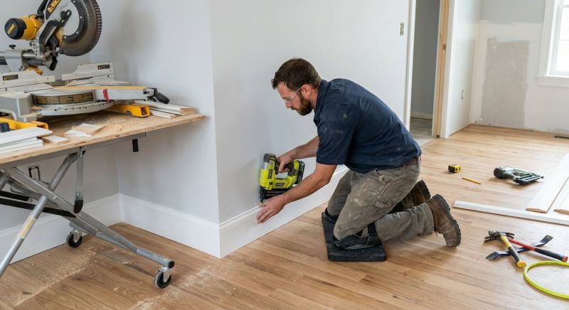 Chair Rail Installation in Wilmington, NC