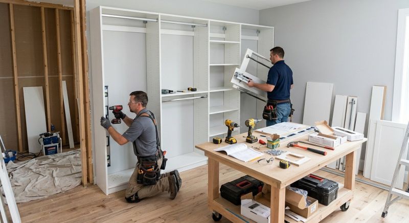 Closet Cabinet Installation in Charlotte, NC