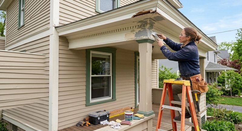 Exterior Molding Repair in Alpharetta, GA