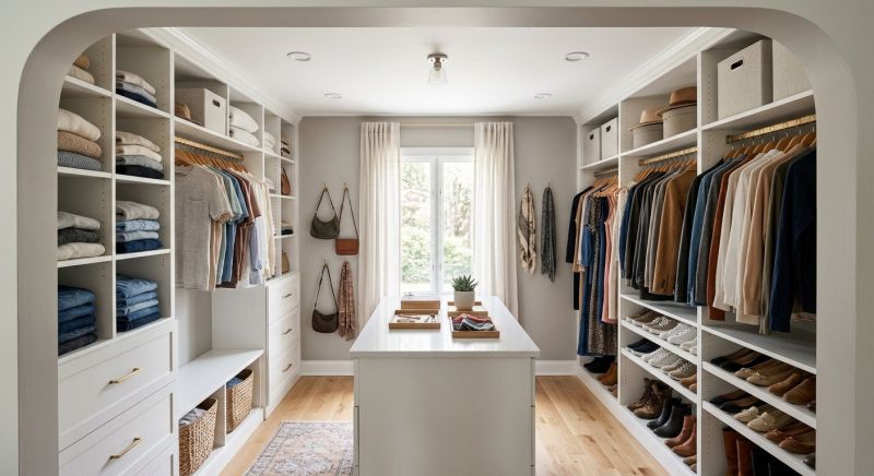 New Closet Intallation in Charlotte, NC