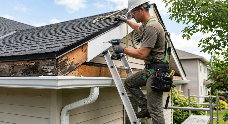 Roof Fascia Installation in Olathe, KS