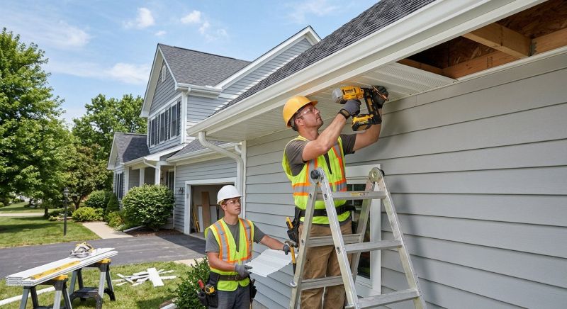 Soffit Vents Installation in Olathe, KS